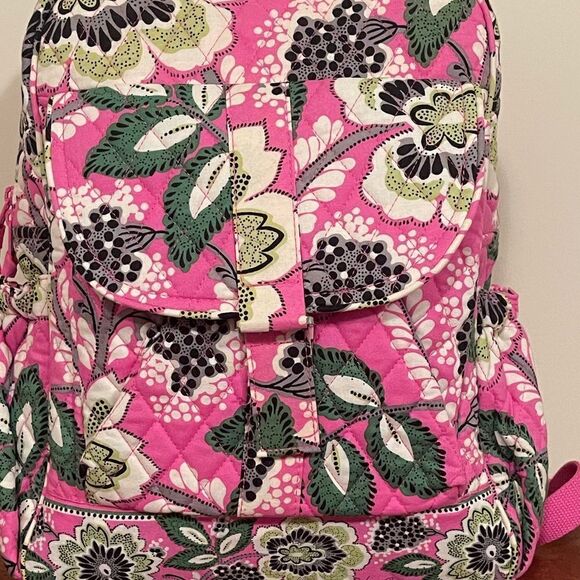 Vera Bradley Backpack in Priscilla Pink NWOT - Picture 9 of 11